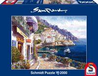 จิ๊กซอว์ Schmidt - Afternoon in Amalfi  2000 piece (ของแท้  มีสินค้าพร้อมส่ง)