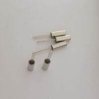 10pcs In-line passive crystal oscillator 8.192M 3 * 8 คริสตัล DIP ทรงกระบอก 8.192MHZ JU308 เรโซเนเตอร์สองขา