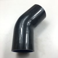 45 Degrees Multiple Sizes Black Universal Silicone Tubing Hose Connector Intercooler 45 51 57 63 70 76 83 89MM