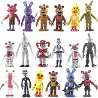 10.♦Guxiansu570330ของขวัญหุ่นฟิกเกอร์ขนาดเล็ก FNAF 5คืนจาก Freddy S Kids Toys ของขวัญฟิกเกอร์ขนาดเล็ก6ชิ้น