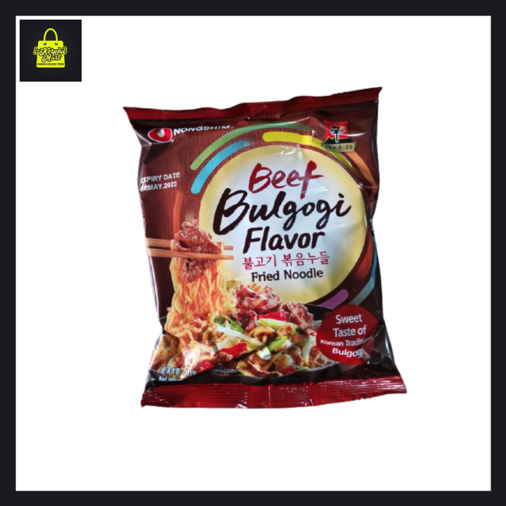 Nongshim Beef Bulgogi Flavor Fried Noodles 103g Lazada PH