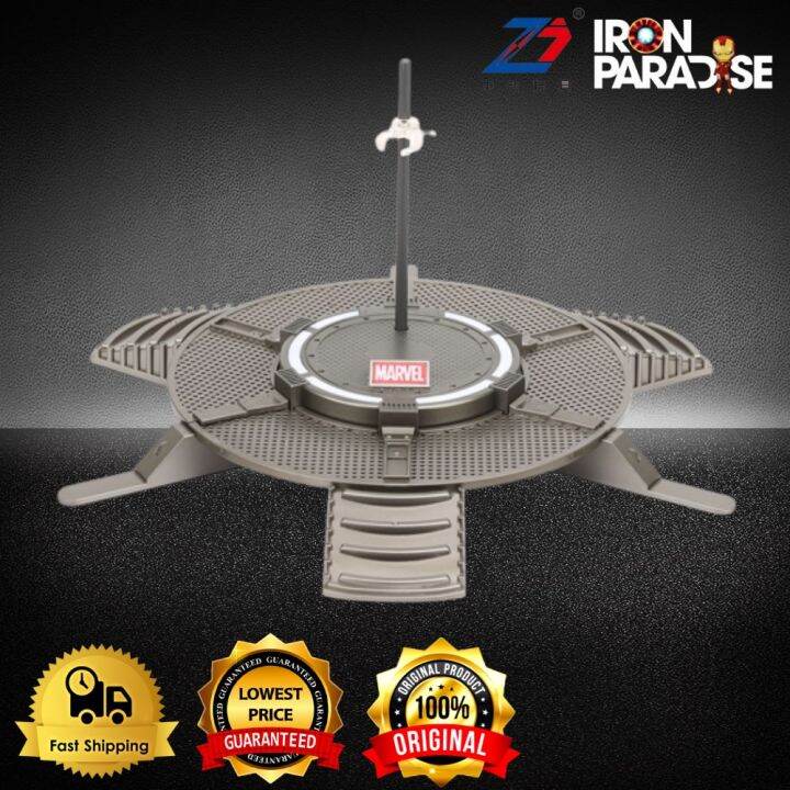 [READY STOCK] ZD Toys Iron Man Led Light Diorama Display Stand / Led ...