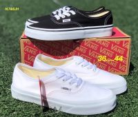 รองเท้าVANS VAULT OG AUTHENTIC SIZE.36-44 *มี 2 สี * รองเท้าผ้าใบรองเท้าแฟชั่น ใส่ได้ทั้งชาย-หญิง รองเท้าใส่เที่ยว ( สินค้าพร้อมส่ง )