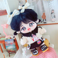 20cm Cute Doll Accessories Cartoon Cat Black White Hoodie Skirt Clothes Set YUQI Yeh Shuhua Minnie Yujin Fans Gift