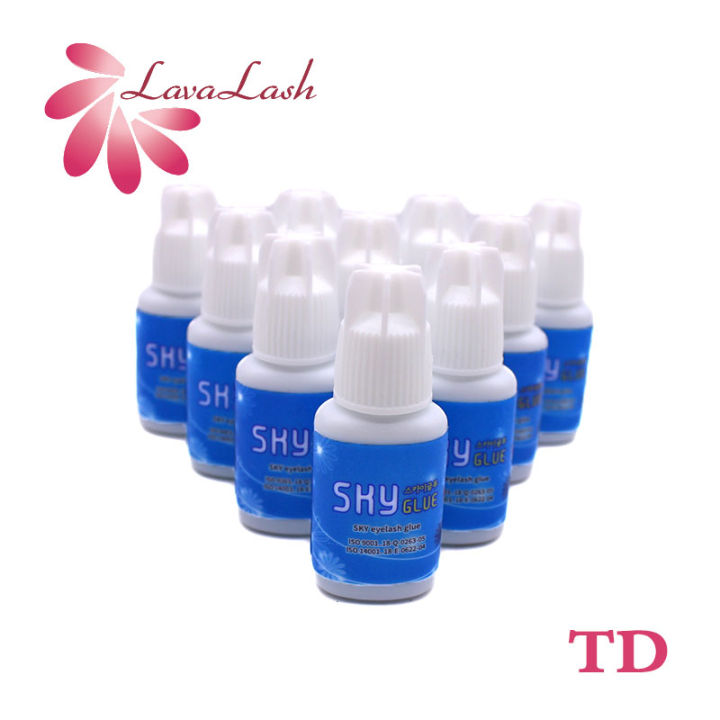 1-bottles-sky-td-type-strong-glue-original-5ml-eyelash-extensions-powerful-clear-transparent-glue-makeup-tools-free-shipping
