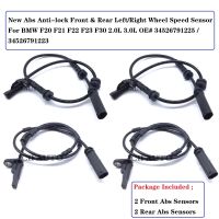 ใหม่ Abs Anti-ล็อคด้านหน้าซ้าย/ขวาล้อความเร็วเซ็นเซอร์สำหรับ BMW F20 F21 F22 F23 F30 2.0L 3.0L OE #34526791225/34526791223