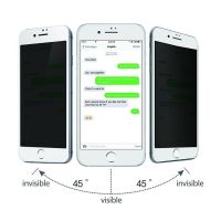 IPhone 6 Plus 6S Plus 5D กระจกนิรภัยปกป้องความเป็นส่วนตัวแบบเต็มหน้าจอ