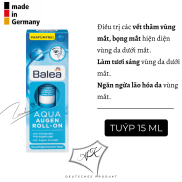 Hàng Đức  Lăn dưỡng mắt Balea - Đức - 15ml