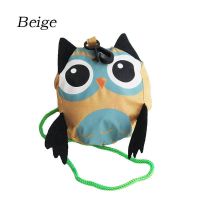 Cute Animal Owl Shape Foldable Shopping Bag Reusable Tote Bag Portable Travel luggage Shoulder Bag Folding Storage Bags Home Organizator