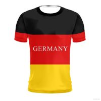 FTB World Cup France Germany Morocco Fan T-shirt Short Sleeve Round Neck Street Clothing Large A