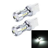 2ชิ้น7440 10W 1000LM 6500K 18 SMD-3030ไฟไฟเบรครถ LED เปิดไฟ DC 12V