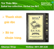 Trà thảo mộc Baikal tea collection. Herbal tea No1