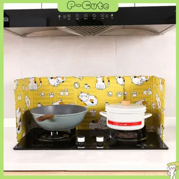 Kitchen Oil Splatter Guard For Stove Top, Stainless Steel Grease Splatter  Screen For Cooking, Anti Oil Splash Shield For Frying - AliExpress