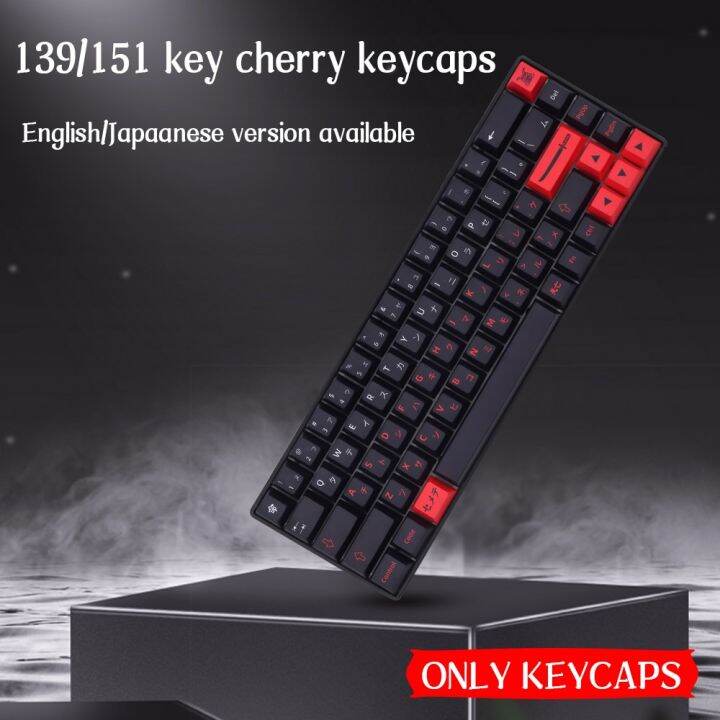 GMK Japanese Bushido Keycaps Cherry Profile Dye Sub PBT Keycap for GMK ...