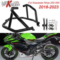 เครื่องยนต์แข่งการ์ด Carsh กรอบป้องกันบาร์ทางหลวงสำหรับ Kawasaki Ninja 250 400 2018-2023 2020 2021กันชน2022สำหรับ Ninja250