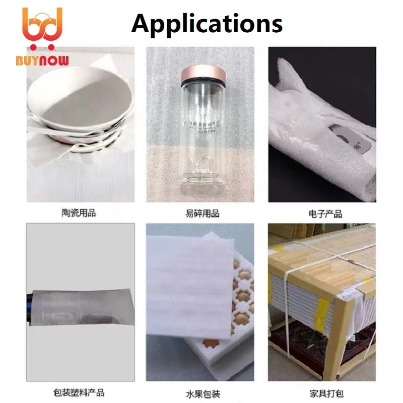 Bubble Film Brand New Material Shockproof Foam Roll Logistics Filling  Express Packaging Bubble Roll Packaging Material