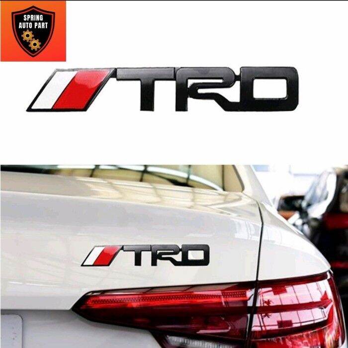 Stiker Emblem Mobil Trd Bahan Metal Lazada Indonesia