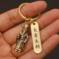 God of fortune restoring ancient ways of pure copper key pendant copper mammon furnishing articles wealth small lucky men and women and car keys hanging