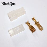 2sets DJ7011-7.8 1P Auto Connector Male Female Plug Socket with Terminals for Car 1Pin Waterproof Electrical Wire Adaptor