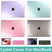 เคสสำหรับ MacBook Pro M2แอร์ A1706 M1,2022 2021 2020 Air Pro 11 12 13 14 15 16นิ้ว A2681 A2337 A2338 A2141 A1708 A2179 A1989 A2289 A2141ที่คลุมแช็งใสกับแผ่นครอบแป้นพิมพ์/ปกป้องหน้าจอ