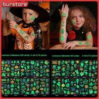 Burstore】ของขวัญปาร์ตี้ฮาโลวีนปาร์ตี้สติ๊กเกอร์รอยสักปาร์ตี้การ์ตูนสำหรับเด็กใหม่0823ขายดีสติกเกอร์ชั่วคราวงานเทศกาล