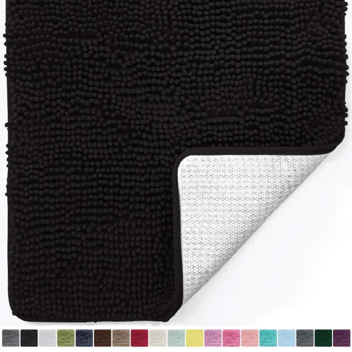 Gorilla Grip GLGAMZ004* พรมเช็ดเท้า Original Luxury Chenille Bathroom