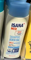 German ISANA med marine mineral daily shampoo suitable for medium/dry hair PH5.5