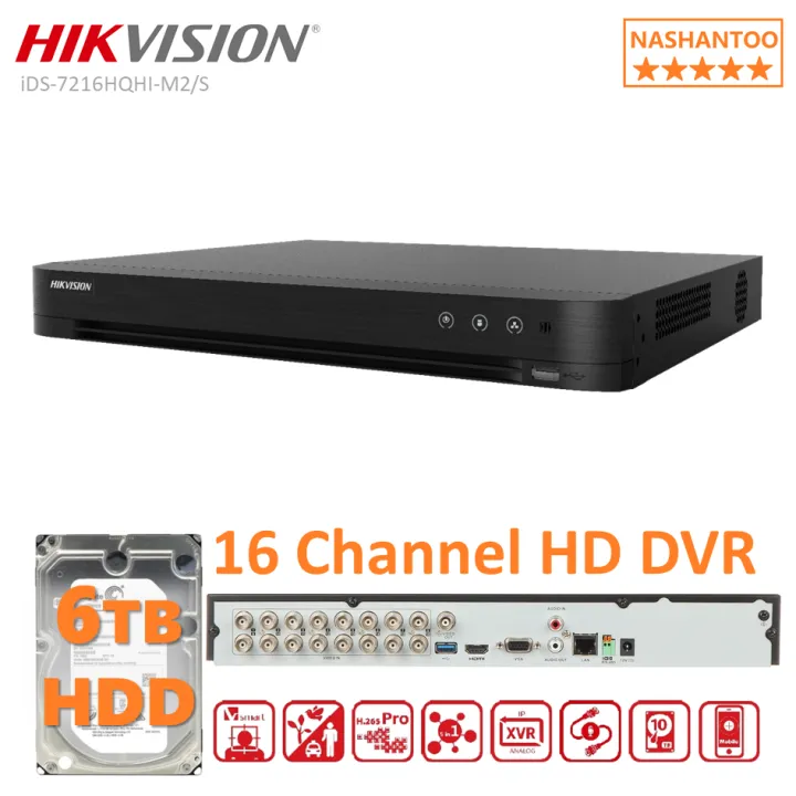 Hikvision Ids 7216hqhi M2 S 16 Channel 1080p 1u H 265 Acusense Dvr 2 Sata Interface Audio Over Coaxial Cable Deep Learning Motion Detection Digital Video Recorder Nashantoo Note With Optional Hdd Lazada Ph