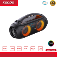 Xdobo Vibe Plus Bluetooth 5.0 Speaker 80Watt RGB Lighting ลำโพงปาร์ตี้ พกพา