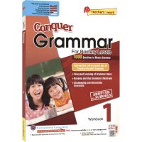 SAP conquer Grammar Workbook 1 grade 1 English Grammar Workbook comes with online assessment to overcome grammar series 6-7 years old Singapore Primary School English teaching aids imported in English