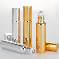 10ml Refillable Empty Bottle Roller On Bottles Medicine Smear Roller Bottle Essential Oil Roller Bottle UV Proof Glass