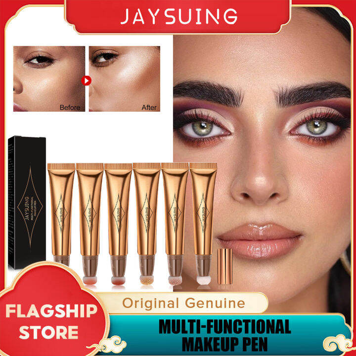 Jaysuing คอนทัวร์แต่งหน้าปากกาเครื่องสำอางกันน้ำคงทนคอนทัวร์รองพื้น