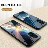 ✽ Realme 9 Pro Plus C21 GT 2 Neo 3 5G obudowa tylna luksusowe szkło hartowane malowanie etui na OPPO Realme 7 przypadku C31 8 i 9i GT2 Funda