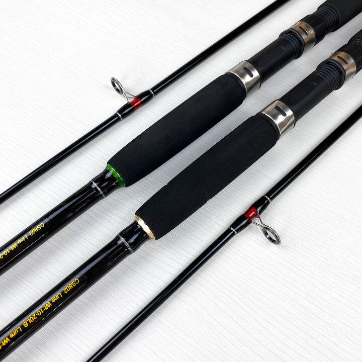 คันหน้าดิน-ashino-cario-sport-6-7-8-ฟุต-2-ท่อน-lure-wt-50-100g-คันไฟเบอร์-คันสปินนิ่ง-คันเบ็ด-คันเบ็ดตกปลา