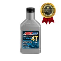 AMSOIL 10W-40 100% Synthetic Motorcycle Oil JASO MA/MA2 น้ำมันเครื่องมอเตอร์ไซค์ น้ำมันเครื่อง10W-40 แอมซอยล์ น้ำมันเครื่องสังเคราะห์ น้ำมันเครื่องบิ๊กไบค์ BIGBIKE