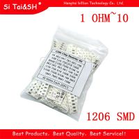 36Value * 20pcs =720pcs 1206 SMD Resistor Kit 1/4W 0.25W 5% 1 ohm~10 Mohm  component diy  kit new and original