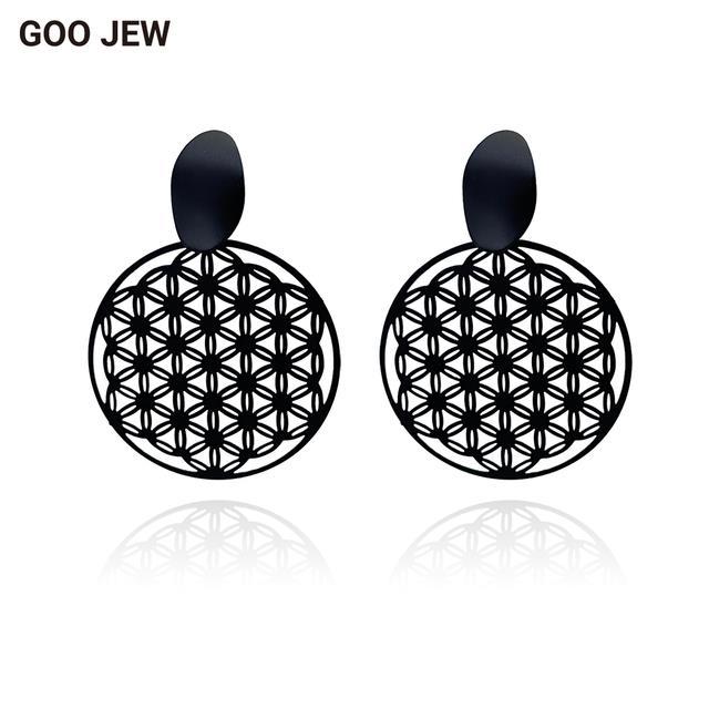 yf-goo-jew-all-stud-earrings-exquisite-hollow-out-matt-forth