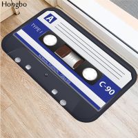 Hongbo Magnetic Tape Mats Anti Slip Floor Carpet 3D Tape Pattern Print Doormat for Bathroom Kitchen Entrance Rugs Home