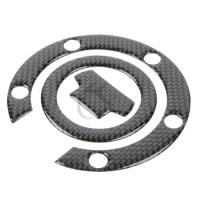 Carbon Fiber Fuel Gas Cap Pad Sticker Decal For Yamaha YZF R1 R6 R6S FZ1 FZ400 FZS600 VJ700 FJR 1300 XJR400 XJ6 2001-2012