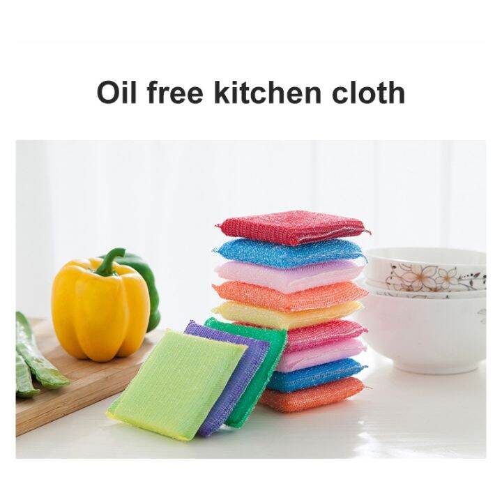 4pcs-pack-kitchen-cleaning-cloth-double-sided-dishwashing-sponge-pan-dishwash-cloths-washing-sponge-brush-kitchen-clean-tools