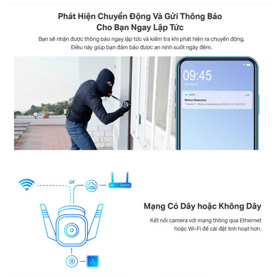 Bán chạy camera ip wifi ngoài trời tp-link tapo c310 3mp giám sát an ninh - ảnh sản phẩm 4