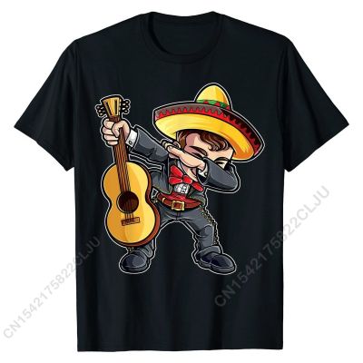 Dabbing Mariachi T Shirt Cinco De Mayo Kids Boys Men Mexican T-Shirt Cal Tshirts Clic Cotton Men Tops T Shirt Simple Style