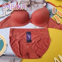 Sabina เสื้อชั้นใน มีโครง รหัส HBPW1006 สีส้ม 34A 34B 34C 36C