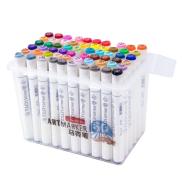Bộ bút màu Marker Touchliit 7 soft head - set 60 màu, màu tươi và mịn