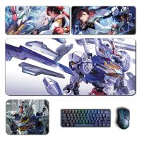 Anime The Witch From Mercury Mouse Pad Cool Gundam Mousepad 900X400MM Computer Laptop Gamer Padding Desk Mats