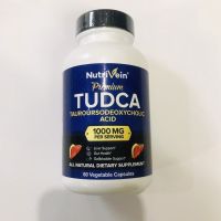 Nutrivein TUDCA Liver Support Supplement 1000mg 60 Capsules