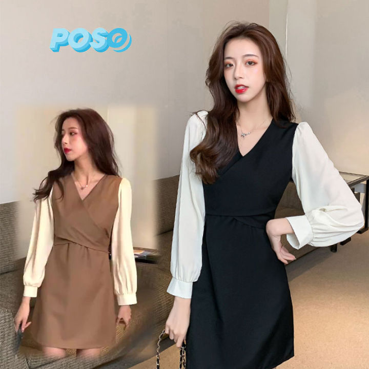 dress-fashionเเขนยาวพร้อมส่ง-เดรสสวยๆผ้านิ่มๆถูกๆรีบเลยจ้า-ชุดเดรสสั้นใส่ไปเที่ยว-ใส่ถ่ายรูปสวยๆ