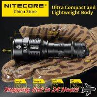 Nitecore TM9K-TAC แบตเตอร์รี่5000MAh ชาร์จไฟได้ USB ลูเมนไฟฉายยุทธวิธี9800ขายดี