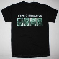 แขนสั้นโอเวอร์ไซส์เสื้อยืด ผ้าฝ้าย 100% พิมพ์ลาย TYPE O NEGATIVE BAND COLOR PETER STEEL CARNIVORE สีดํา สําหรับผู้ชายS-4  4L73