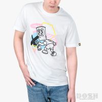 DOSH MENS T-SHIRTS THE SIMPSONS เสื้อยืดคอกลม แขนสั้น ผู้ชาย DSIMT5053-OW